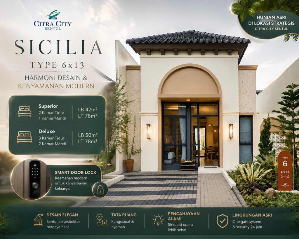 Sicilia Deluxe At Citra City Sentul